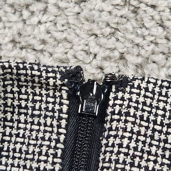 Brooks Brothers Black and White A-Line Skirt - Picture 3 of 9